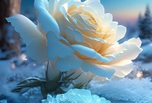 蓝玫瑰的花语与寓意（探究蓝色花海中的一朵珍贵的蓝玫瑰）